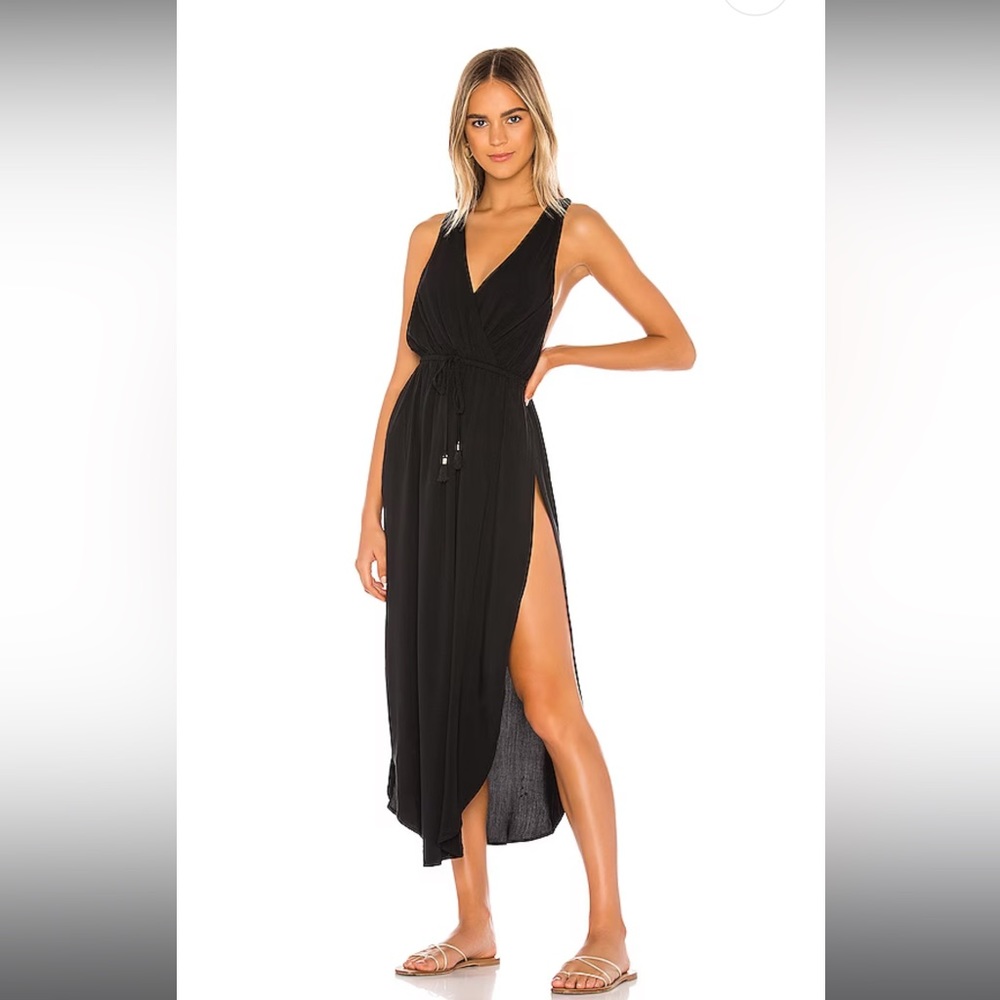 L*Space Kenzie Cover Up in Black. Size Medium